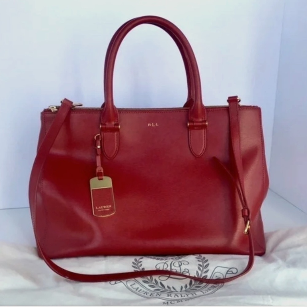 Lauren Ralph Lauren Newbury Double Zip Satchel